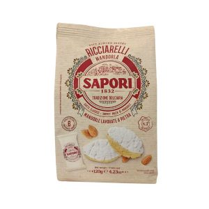 Galletas Ricciarelli de almendra Sapori – Dulce típico de Siena, Italia