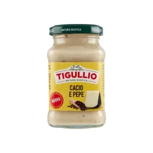 Frasco de Salsa Cacio e Pepe Tigullio 185g