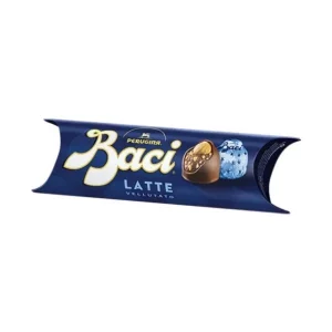 Baci Latte Perugina 37,5g – Bombones italianos con chocolate con leche y praliné de avellanas