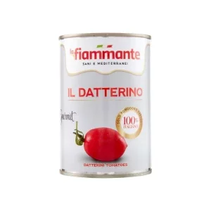 Tarro de 400 g de Il Datterino La Fiammante, tomates cherry en conserva con sabor dulce y aroma mediterráneo
