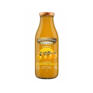 Frasco de Passata di Pomodorino Ciliegino Giallo 520g Bottega di Sicilia