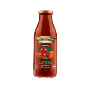 Passata Di Pomodorino Datterino 520g- Bottega di Sicilia