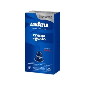 Paquete de cápsulas Lavazza Crema e Gusto Clásico, espresso intenso con crema rica, compatible con máquinas Nespresso