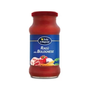 Tarro Ragú alla bolognese 'O Sole 'e Napule 350 gramos