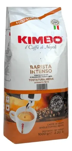 Café barista intenso, tostadura media 12/13 1kg- Kimbo