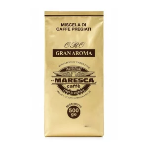Bolsa de 500 g de granos de café Caffè Maresca – mezcla 100 % Arábica de Sorrento