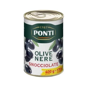 Ponti Olive Nere Snocciolate Lata 400g