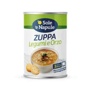 Zuppa Legumi e Orzo Lata 400g 'O sole 'e Napule