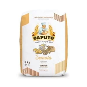 Bolsa Harina Caputo Sémola 5kg, harina italiana de trigo duro para pasta y pan