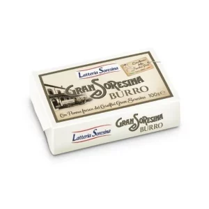 Mantequilla Sorresina 100g auténtica de Italia, cremosa y gourmet