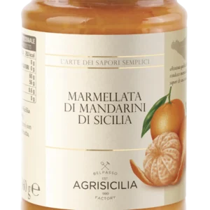 Marmellata Di mandarini 360g- Agrisicilia