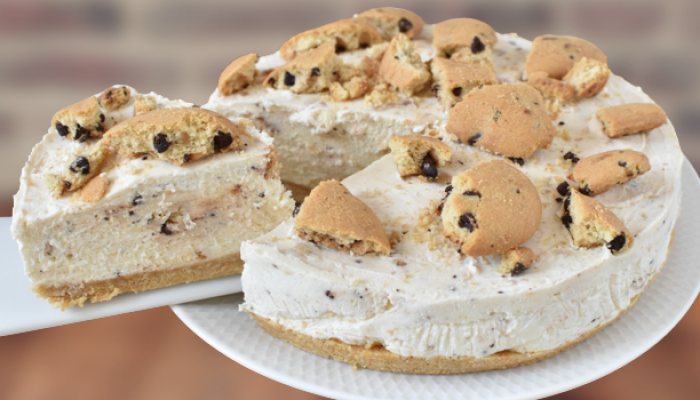 Cheesecake con Gocciole en 4 pasos