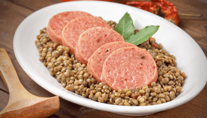 receta italiana lentejas con cotechino